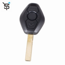 High quality car remote key shell for BMW 2 button replacement key shell  YS200051